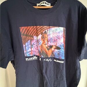 PacSun Dark Blue Playboy Graphic Tee